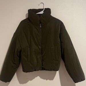 Steve Madden army green Puffer Jacket